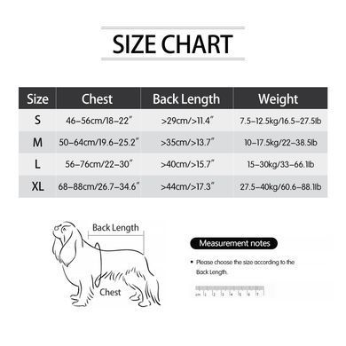 Рятувальний жилет для собак Wan Talk Cartoon Style Reflective Life Jacket, 29 см, 46-56 см, 28-36 см, S
