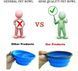Силіконова складна дорожня миска Derby Food Grade TPE Collapsible Dog Bowl, Помаранчевий, 350 мл