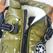 Зимняя куртка для собак Derby Fashion Sports D76 Army Green, 22 см, 36 см, 26,5 см, S