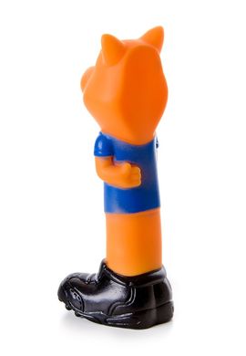 Виниловая игрушка-пищалка JK Animals Собака с мячом