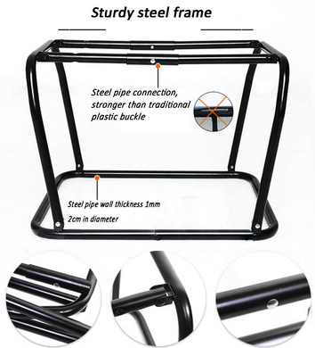 М'яка клітка для собак Bestopet (Люпосанчик) Portable Soft-Sided Dog Crate BS-SC-006, 92х65х65 см