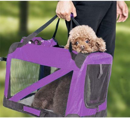 М'яка клітка для собак Bestopet (Люпосанчик) Portable Soft-Sided Dog Crate BS-SC-006, 92х65х65 см