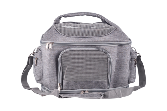 Сумка-переноска для домашних животных Lovoyager Portable Pet Carrier Bags, серый, 42х30х34 см