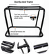 М'яка клітка для собак Bestopet (Люпосанчик) Portable Soft-Sided Dog Crate BS-SC-006, 92х65х65 см