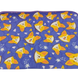 Многоразовая пеленка для собак Pelushka Cute Corgi без противоскользящего покрытия, 40х60 см