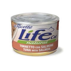 Консерва для котів LifeNatural Тунець з лососем (tuna with salmon), 150 г, 150 г