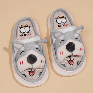Домашні капці All-One Home Grey Corgi, 36/37, 23 см