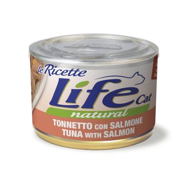 Консерва для котов LifeNatural Тунец с лососем (tuna with salmon), 150 г, 150 г