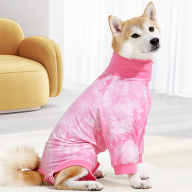 Пижама/попона для собак Derby Professional Dog Recovery Suite, Pink, 66-78 см, 74-90 см, 42-56 см, 3XL