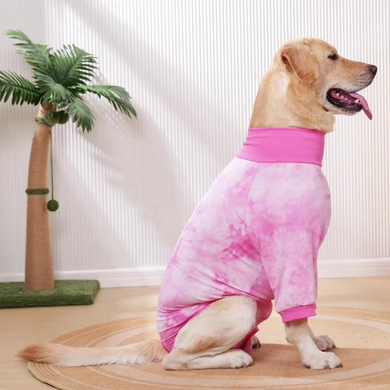 Пижама/попона для собак Derby Professional Dog Recovery Suite, Pink, 66-78 см, 74-90 см, 42-56 см, 3XL
