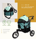 Коляска для домашніх тварин (до 35 кг) Bestopet (Люпосанчик) BS-RL-23 Mint Green