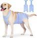 Дышащая попона для собак Derby Breathable Pet Recovery Suite, Blue, 55-65 см, 70-90 см, 50 см, XL