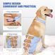 Дышащая попона для собак Derby Breathable Pet Recovery Suite, Blue, 55-65 см, 70-90 см, 50 см, XL