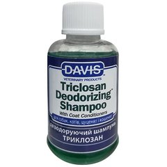 Дезодорирующий шампунь с триклозаном Davis Triclosan Deodorizing Shampoo для собак и котов, 50 мл