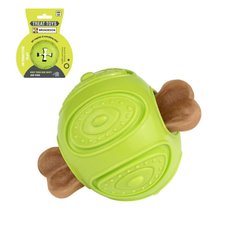 Іграшка для собак Bronzedog SMART мотиваційна М'яч 7 х 9 см, Зелений