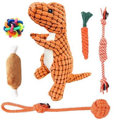 Набор веревочных игрушек для собак Orange 6шт.