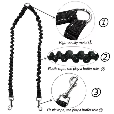 Повідець для 2-х собак Derby Dog Double Leash