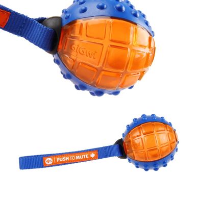 Игрушка для Собак Gigwi Push To Mute Мяч с Отключающимся Звуком 7,5 см