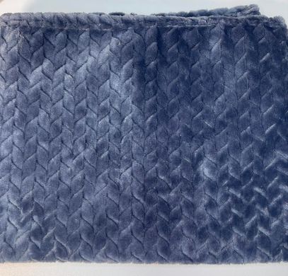 Плед для домашних животных Soft Warm Fluffy Pet Blanket, Темно-синий, 60х80 см