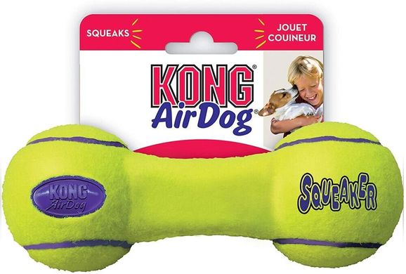 Іграшка-гантель для собак KONG Air Dog Squeaker Dog Toy, Small