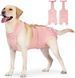 Дышащая попона для собак Derby Breathable Pet Recovery Suite, Pink, 55-65 см, 70-90 см, 50 см, XL