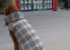 Зимний водонепроницаемый двухсторонний жилет в клетку Derby Plaid Beige в британском стиле, 26 см, 34-40 см, 28 см