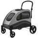 Коляска для домашних животных (до 60 кг) Bestopet (Люпосанчик) BS-RL-10 Grey