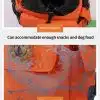 Поясная сумка для выгула собак Voyager Pet VBT2007 Orange