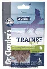 Лакомство для собак Dr.Clauder's Mini Trainee Snack Venison с олениной, оленина, 50 г