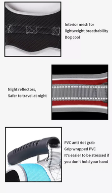 Нейлонова водонепроникна регульована шлея ServiceDog для собак, Червоний, X-Small