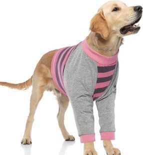 Костюм для восстановления собак Derby Stop Licking Dog Recovery Shirt, Pink, 40 см, 100 см, 60 см, 3XL