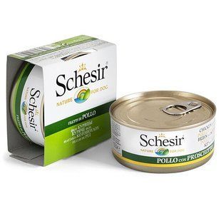 Консерви для собак Schesir Chicken Fillet з курячим філе в желе 150 г