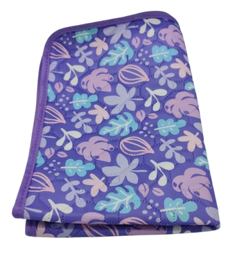 Многоразовая пеленка для собак Pelushka Florals без противоскользящего покрытия, 60х80 см
