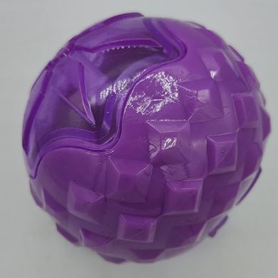 Іграшка, що світиться для собак Bonny Round Ball of Flash, Фиолетовый, Large