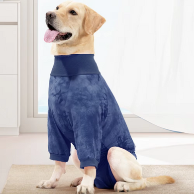 Піжама/попона для собак Derby Professional Dog Recovery Suite, Blue, 66-78 см, 74-90 см, 42-56 см, 3XL