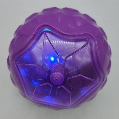 Іграшка, що світиться для собак Bonny Round Ball of Flash, Фиолетовый, Large