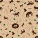 Многоразовая пеленка Pelushka Horses, 50х70 см