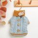 Вязаный свитер Derby Classic Dog Winter Sweater Blue для собак, кошек, щенков, 18-20 см, 26-28 см, 19-21 см, XS