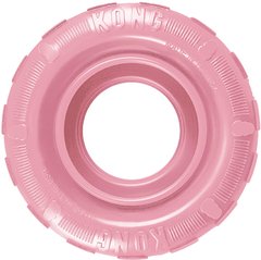 Жувальне кільце для цуценят KONG Puppy Tires, Рожевий, Medium/Large