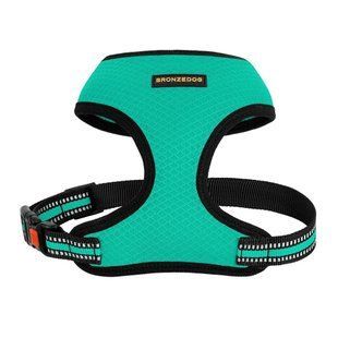 Шлея для Мелких Пород Собак BronzeDog Mesh Ментоловая, Мятный, Small