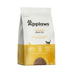 Сухой корм для кошек Applaws Adult Chicken + пробиотик, 400 г