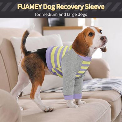 Костюм для восстановления собак Derby Stop Licking Dog Recovery Shirt, Purple, 25 см, 58 см, 30 см, 3XL
