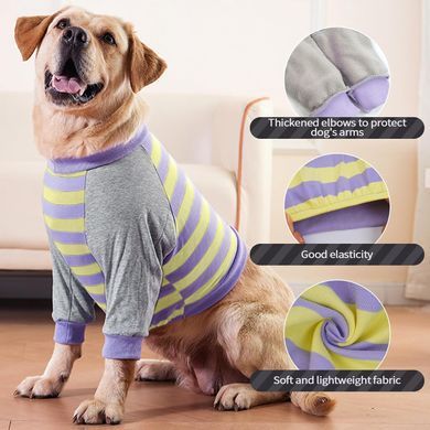 Костюм для восстановления собак Derby Stop Licking Dog Recovery Shirt, Purple, 25 см, 58 см, 30 см, 3XL