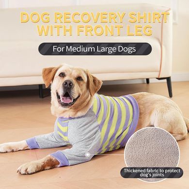 Костюм для восстановления собак Derby Stop Licking Dog Recovery Shirt, Purple, 25 см, 58 см, 30 см, 3XL