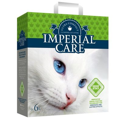 Ультра-комкующийся наполнитель в кошачий туалет Imperial Care Odour Attack с ароматом летнего сада, 2 кг