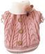 Вязаный свитер Derby Classic Dog Winter Sweater Pink для собак, кошек, щенков, 18-20 см, 26-28 см, 19-21 см, XS