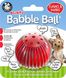 Інтерактивна іграшка-м'яч для собак Pet Qwerks Blinky Babble Ball, Червоний, Small