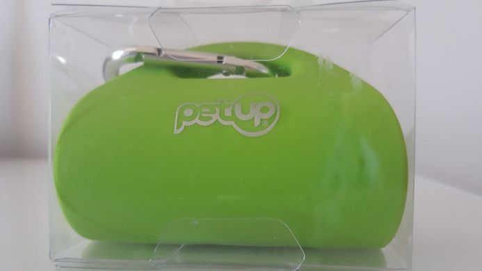 Контейнер для біопакетів PetUp, Зелений