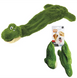 М'яка іграшка-жаба для собак Flamingo Shaky Frog, плюш, 32 см