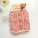 Вязаный свитер Derby Classic Dog Winter Sweater Pink для собак, кошек, щенков, 18-20 см, 26-28 см, 19-21 см, XS